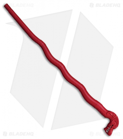 Cold Steel Red Polypropylene Lucky Dragon Walking Stick - 91PDRRZ