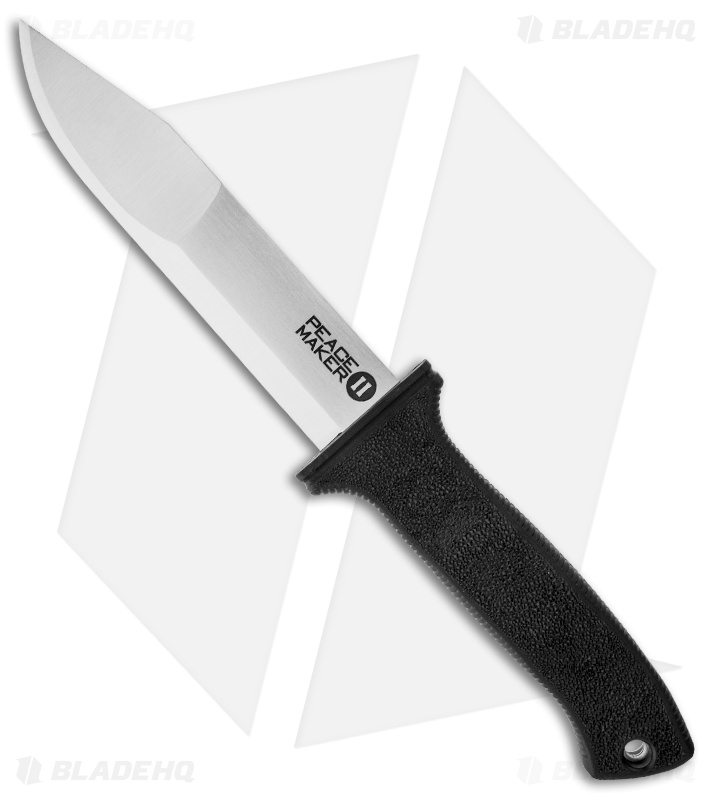 Cold Steel Peace Maker Ii Knife Fixed Blade 5 5 Satin Plain pbl Blade Hq