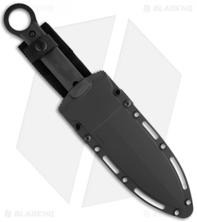 Cold Steel Shanghai Shadow Dagger Fixed Blade Knife (7" Black) 80PSSK
