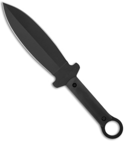 Cold Steel Shanghai Shadow Dagger Fixed Blade Knife (7" Black) 80PSSK