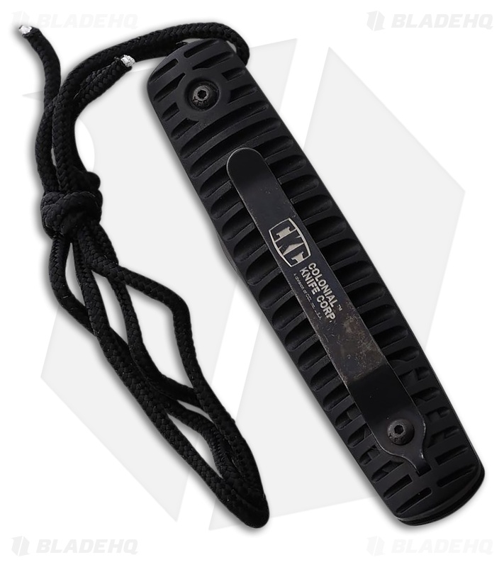 Colonial Knife Co. Auto Ranger Automatic Knife Black Polymer (2.75" Black)