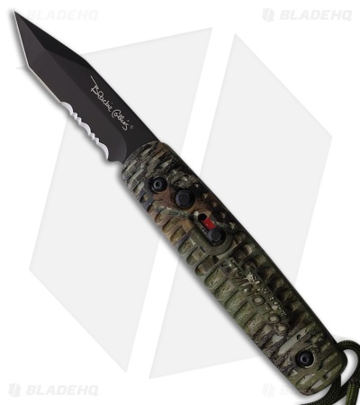 Colonial Knife Co. Auto Ranger Automatic Knife Camo Polymer (2.75" Black Serr)