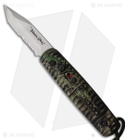 Colonial Knife Co. Auto Ranger Automatic Knife Camo Polymer (2.75" Satin Serr)