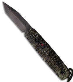 Colonial Knife Co. Auto Ranger Automatic Knife Camo Polymer (2.75" Black)