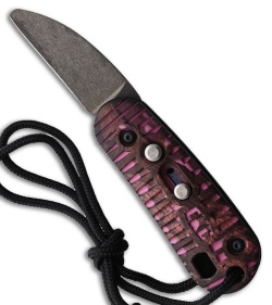 Colonial Knife Co. Auto CKC Automatic Knife Pink Camo ABS (2" Black Oxide)
