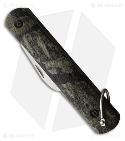 Colonial Knife Co. Auto Clip Point/Guthook Knife Mossy Oak Camo GFN (3" Satin)