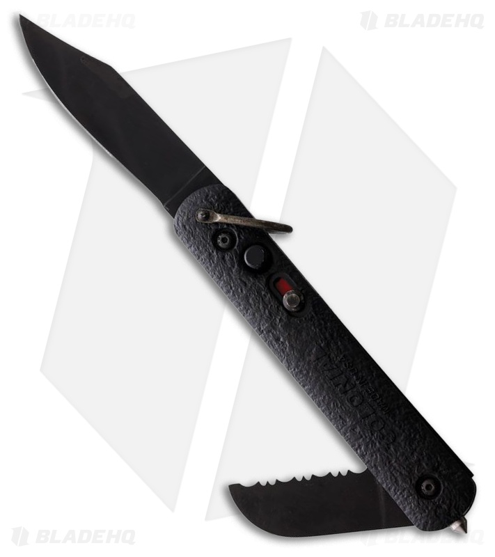Colonial Knife Co. Auto Law Enforcement Auto Knife Black GFN (3" Black Oxide)