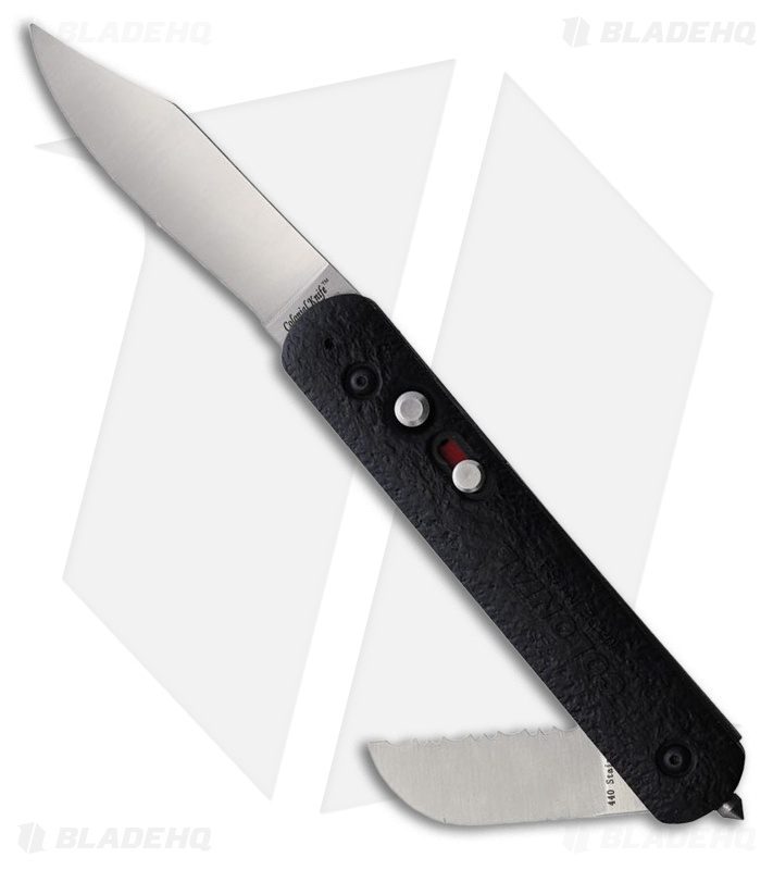 Colonial Knife Co. Auto Law Enforcement Auto Knife Black GFN (3" Satin)