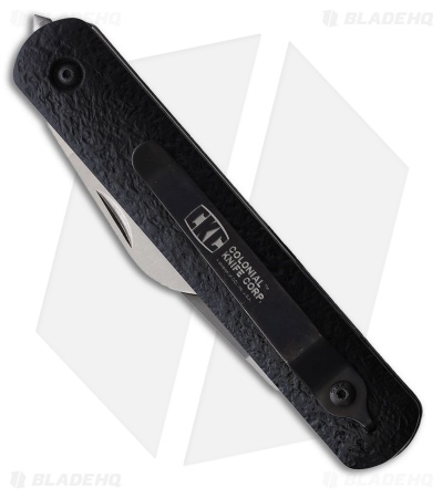 Colonial Knife Co. Auto Law Enforcement Auto Knife Black GFN (3" Satin)