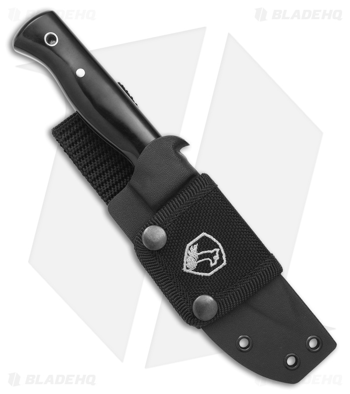 Condor Darklore Fixed Blade Knife Black Paper Micarta (4.25" Black)