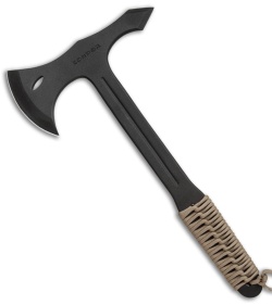 Condor Single Bit Throwing Axe Tan Paracord (Black) CTK1401-1.4