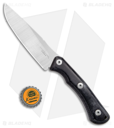 Condor Sport X.E.R.O. Dart Fixed Blade Knife Black Micarta (4.5" Satin)