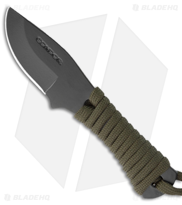 Condor Fidelis Fixed Blade Knife (2.5" Black) CTK304HC