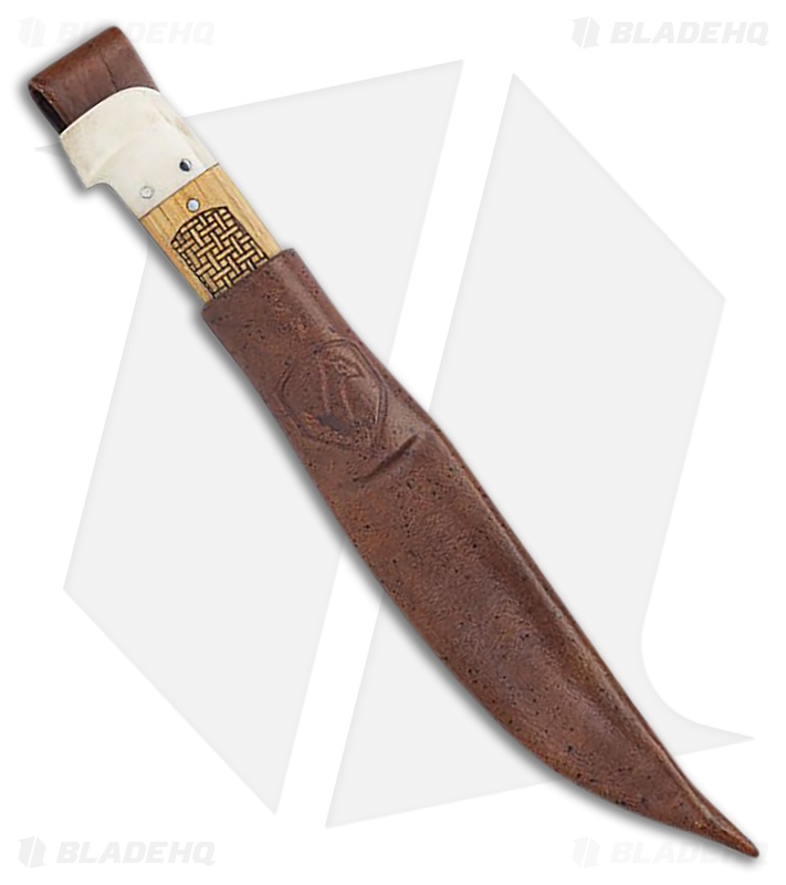 saikoro様 ナチュラル、オークル Condor Samicarta Fixed Blade Knife | White Micarta/Wood