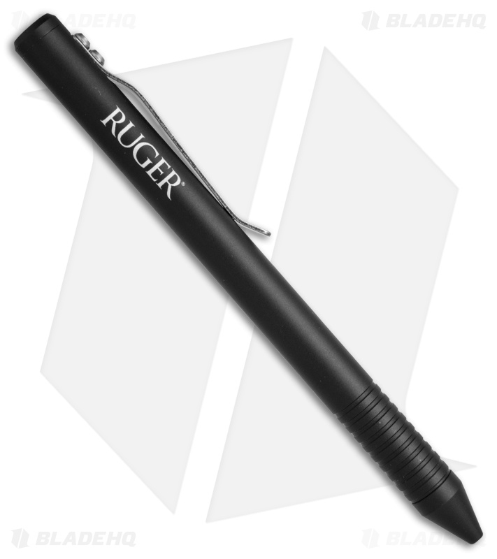CRKT Ruger Fellhoelter Bolt Action Pen Aluminum (Black) R3401K