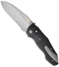 CRKT Elishewitz Anubis Automatic Knife Conversion (3.5" Bead Blast Serr) 1121