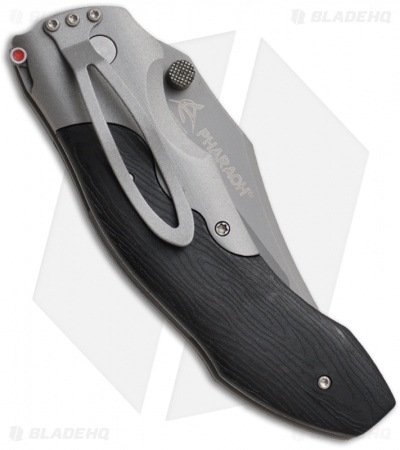 CRKT Elishewitz Pharaoh Automatic Conversion Knife Black Zytel (3.6" Serr) 1131