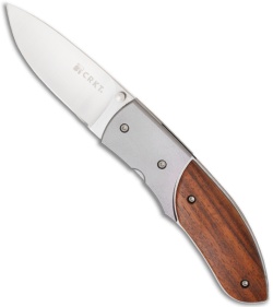 CRKT Kommer 30-30 Cocobolo Folding Knife (3" Satin Plain) 2865W