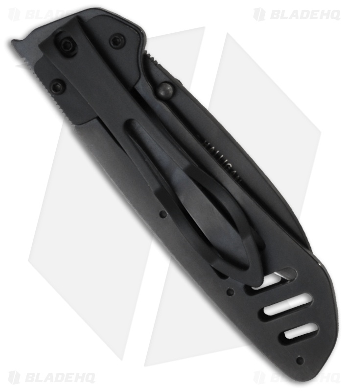 CRKT H.U.G. Halligan's Ultimate Gadget Frame Lock Knife (2.5" Black) 5570K