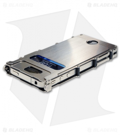 CRKT iNoxCase 2 Stainless Steel iPhone 4/4S Case (Silver) INOX4S2