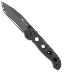 CRKT Carson M16 Tanto Automatic Knife (4" Black) M16-04A USA