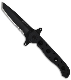 CRKT Carson M16-13SF Special Forces Tanto Folding Knife (3.5" Black Serr)