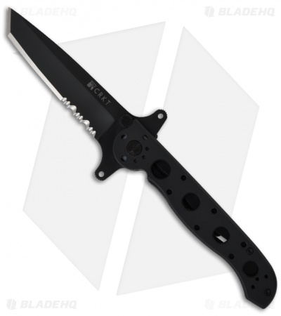 CRKT Carson M16-13SF Special Forces Tanto Folding Knife (3.5" Black Serr)