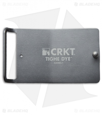 CRKT Tighe Dye Belt Buckle Gray Aluminum 5280BELT