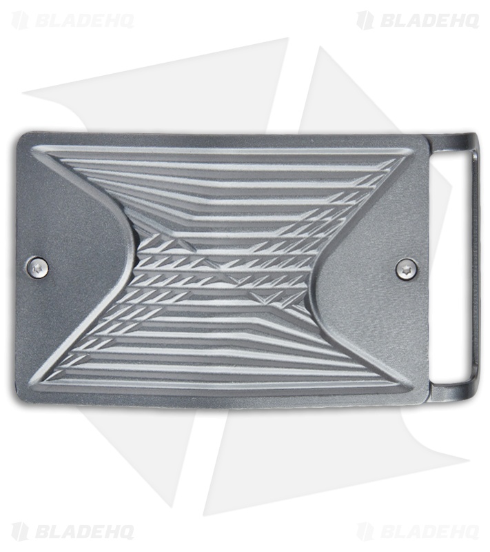 CRKT Tighe-Coon Belt Buckle Gray Aluminum 5270BELT