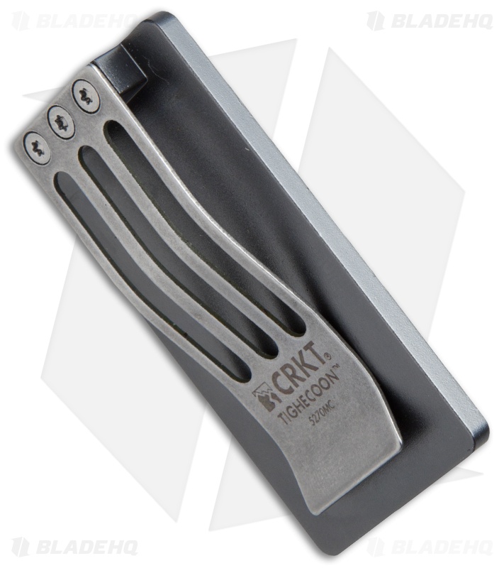 CRKT Tighe-Coon Money Clip Gray Aluminum 5270MC