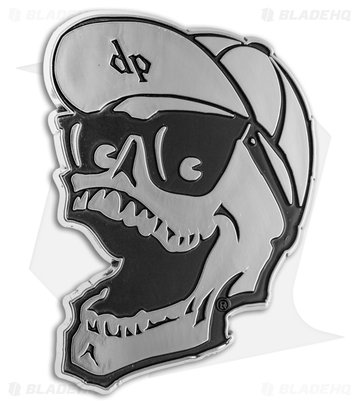 DPx Gear Mr. DP Chrome Auto Emblem Sticker