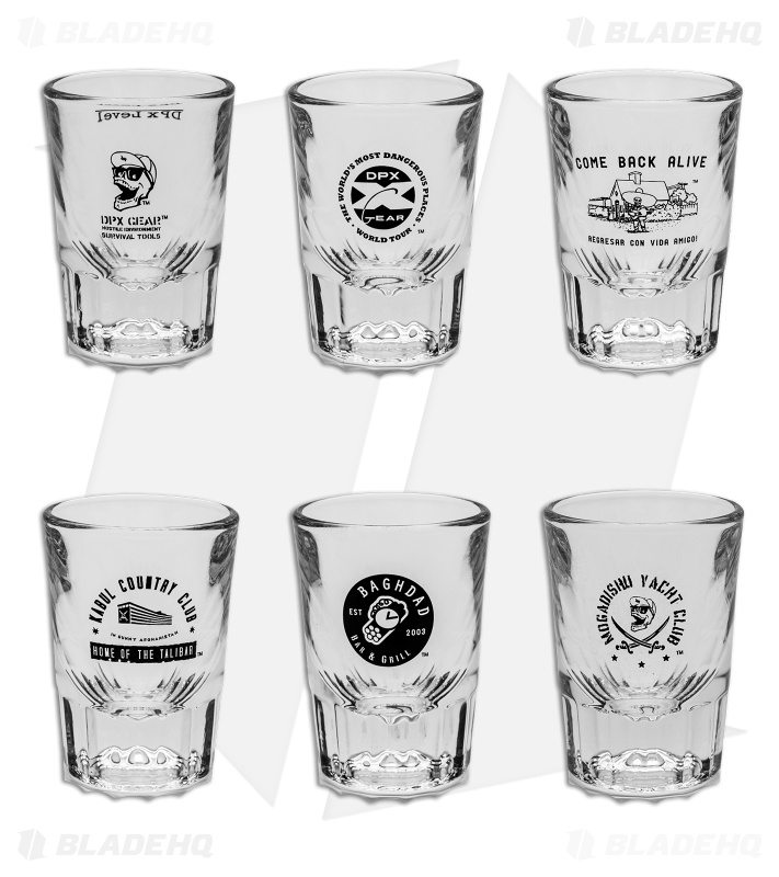 Dpx Gear Sg6 2 Oz Shot Glasses Set Of 6 Blade Hq Shot Glasses Set Of 6