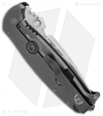 DPx Gear HEST/F Milspec Frame Lock Knife Black G-10 (3.25" Stonewash)