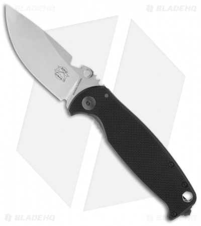 DPx Gear HEST/F Milspec Frame Lock Knife Black G-10 (3.25" Stonewash)