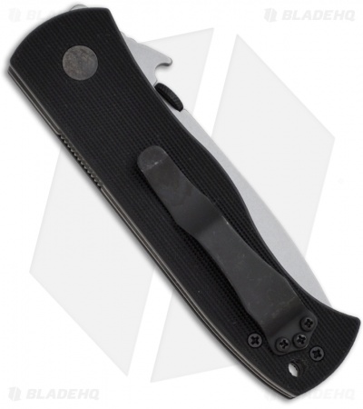 Emerson CQC-7BW SFS Tanto Knife w/ Wave (3.3" Stonewash Serr)