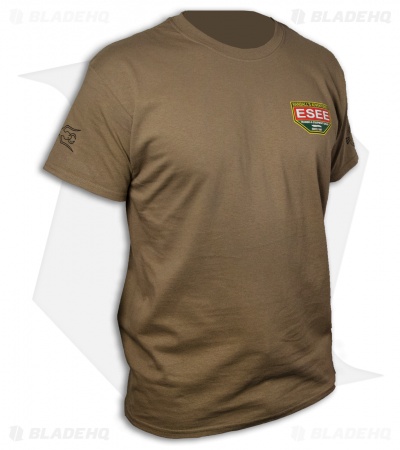 ESEE Knives Training T-Shirt - Brown