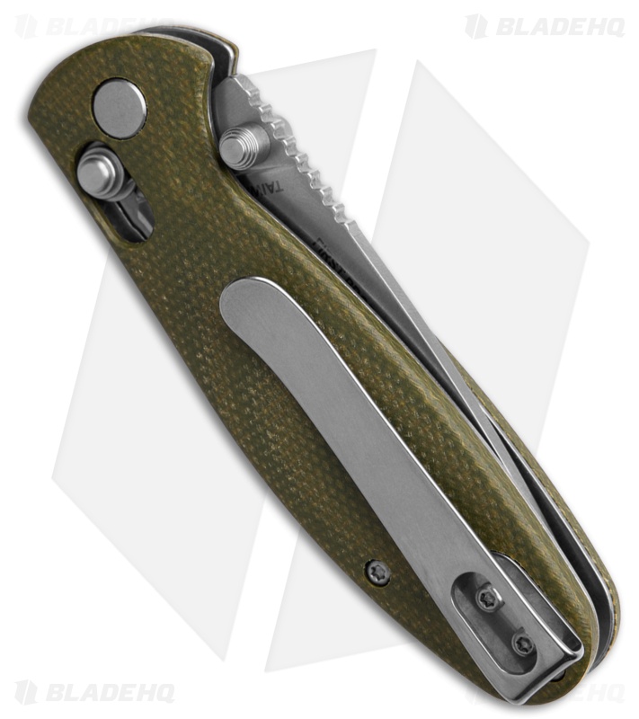 ESEE Knives Medellin II Crossbar Lock Knife Olive Micarta (2.63" S35VN)