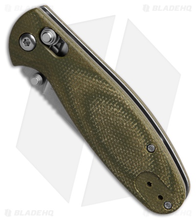 ESEE Knives Medellin II Crossbar Lock Knife Olive Micarta (2.63" S35VN)