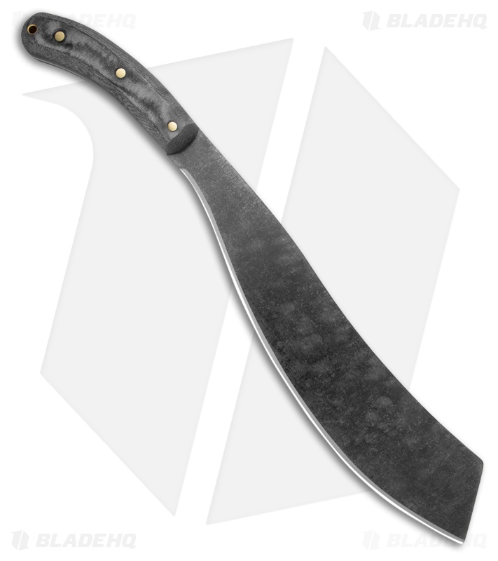 ESEE Knives El Deguello Fixed Blade Machete Micarta (12.75" Black)