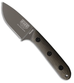 ESEE Knives Pacaya Fixed Blade Knife OD Green Canvas Micarta (3" Gray 3V)