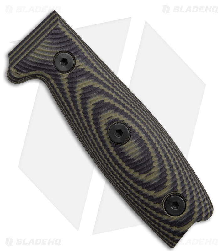 ESEE 3 Handle Scales G-10 (OD Green/Black)