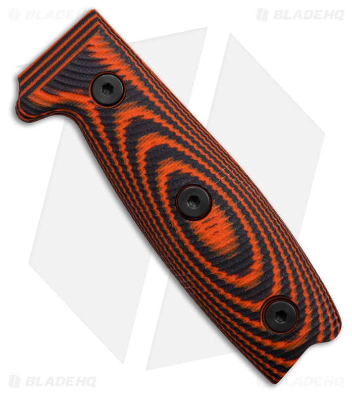 ESEE 3 Handle Scales G-10 (Orange/Black)