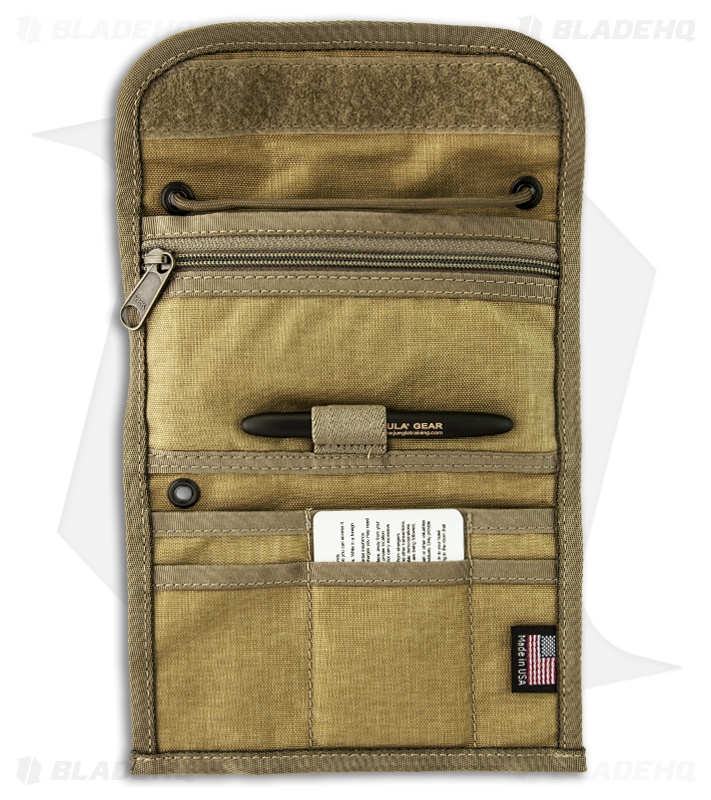 ESEE Knives Izula Gear Passport Case w/ Fisher Space Pen (Tan)