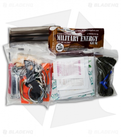 ESEE Knives ADVANCED Survival / E&E Pocket Kit Emergency w/ Green Bag