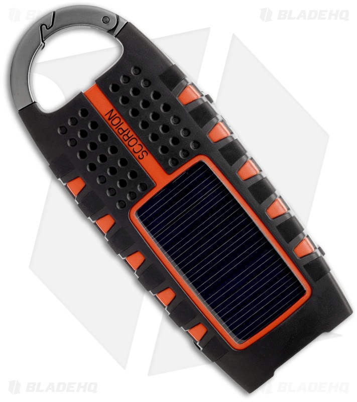 Eton Scorpion Solar & Crank Powered Digital Weather Radio (Orange)