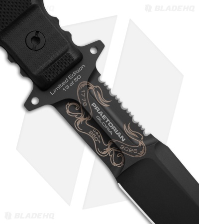 Extrema Ratio Praetorian Gloria USA 250th Limited Fixed Blade Knife(7" Blk)
