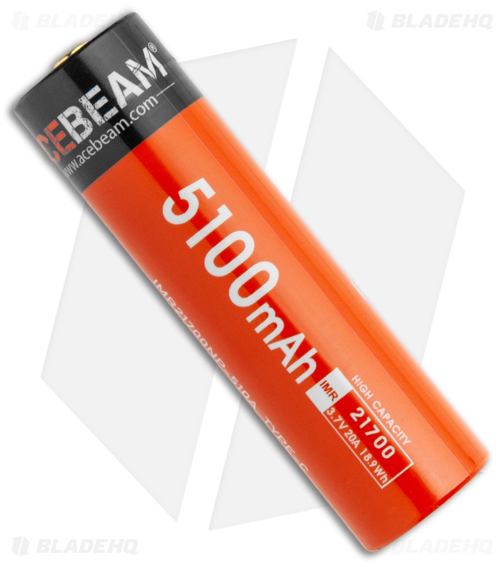 Ace Beam USB-C Rechargeable Battery 21700 5100mAh