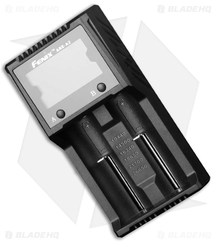 Fenix ARE-A2 Dual Channel Smart Battery Charger Digital