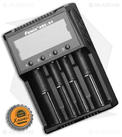 Fenix ARE-A4 4-Battery Advanced Multi-Charger Digital 