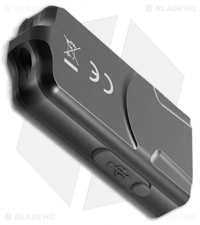 Fenix E03R Grey Rechargeable Keychain Flashlight (260 Lumens